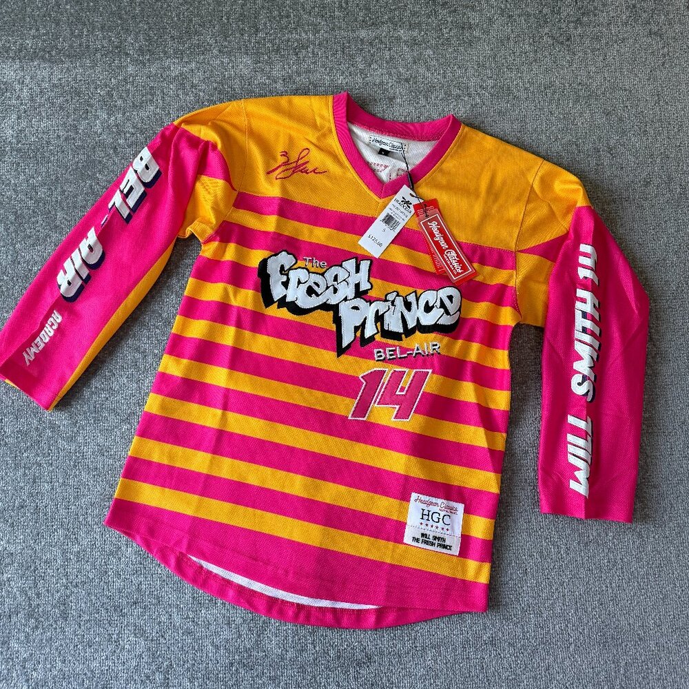 NWT Fresh Prince Of Bel-Air Academy Will Smith Headgear Classics Small Jersey